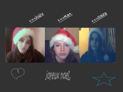 Mes 3 bibis noel!!